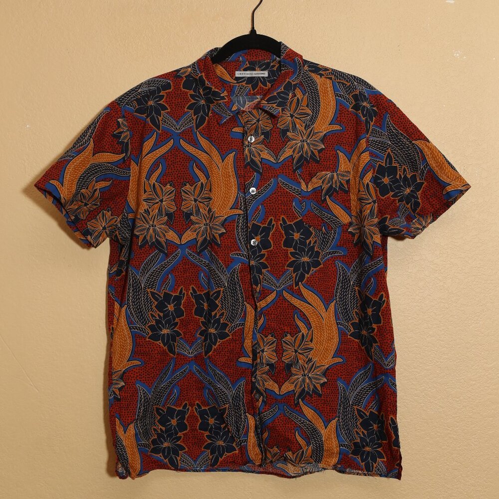 Daniele Alessandrini Tessuto Fabric Hawaiian Button Up (17/43)